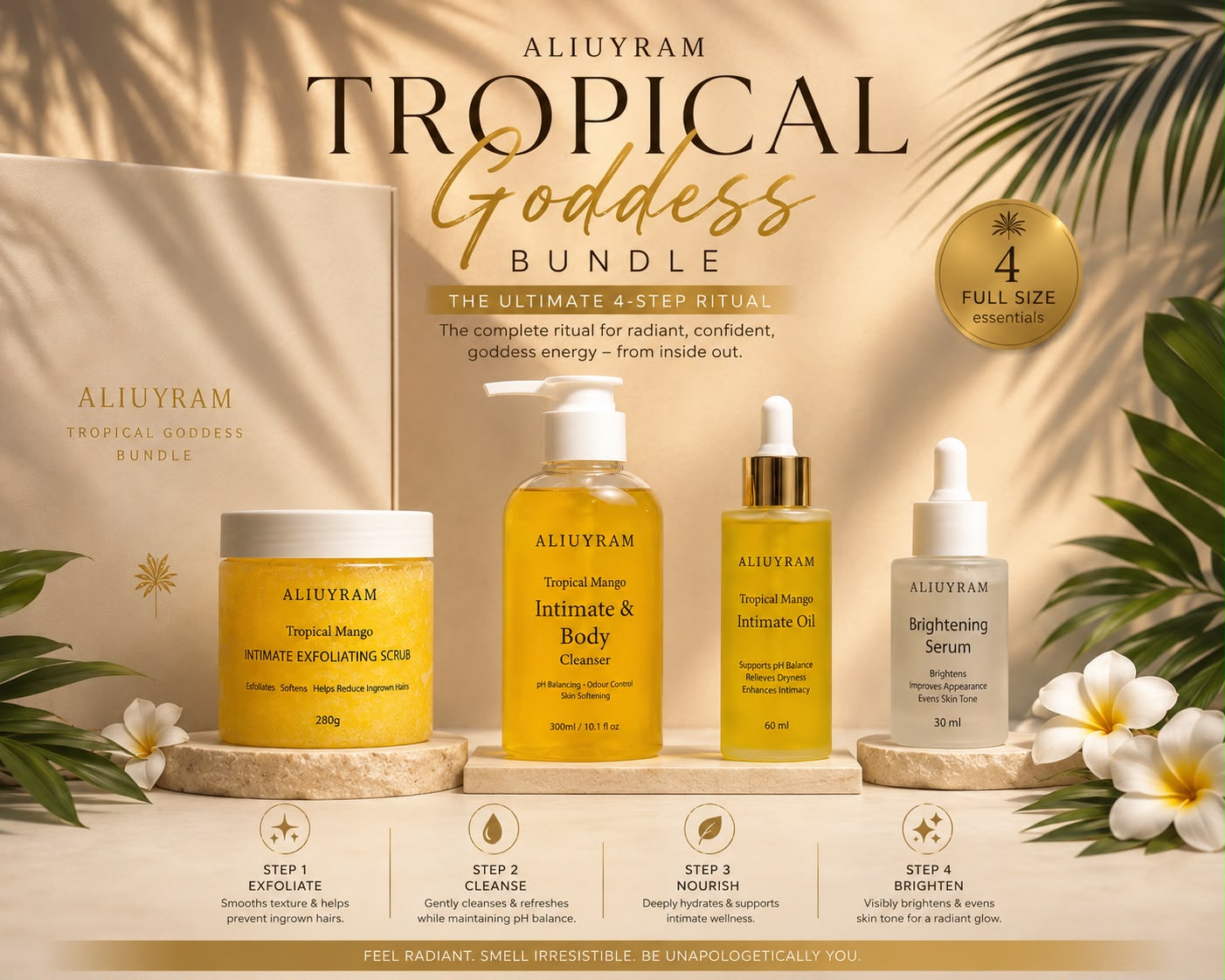 ALIUYRAM TROPICAL GODDESS BUNDLE